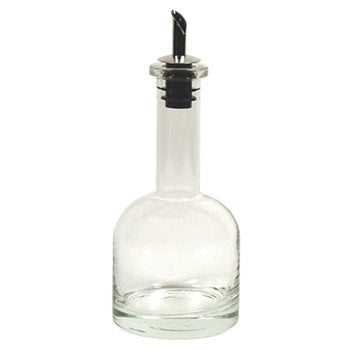 Glass Long Neck Oil Bottle 7.25"