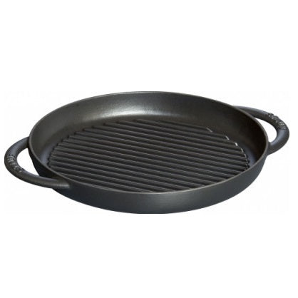 Staub Black 10"/26cm Pure Grill - Cast Iron