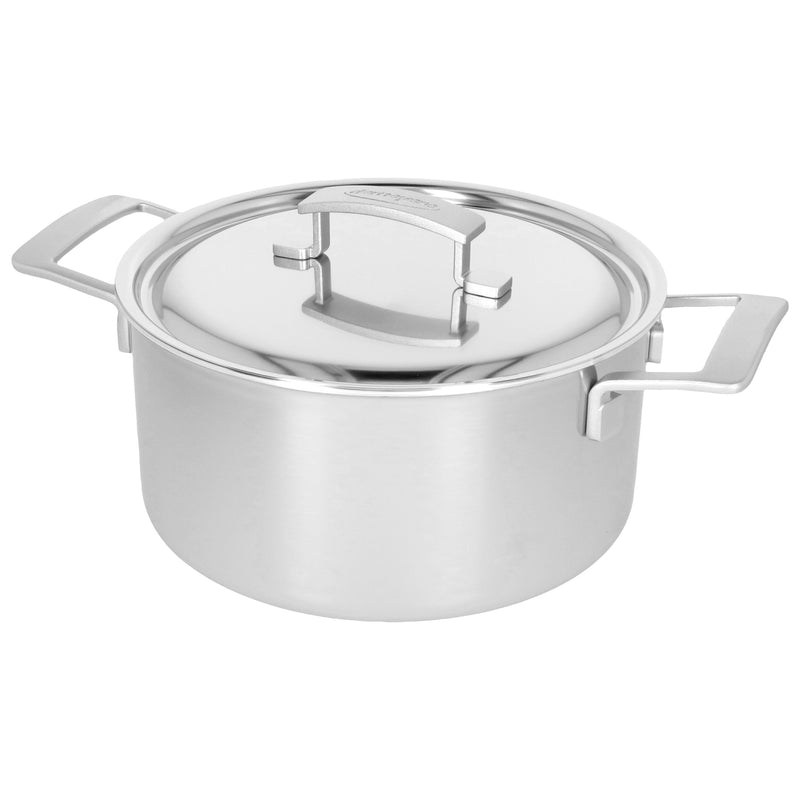 DEMEYERE Industry 5 5.2 L 18/10 Stainless Steel Stew Pot With Lid