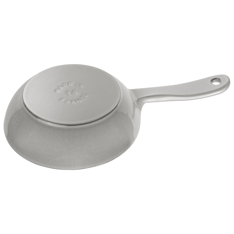 STAUB Pans 16 Cm / 6.5 Inch Cast Iron Frying Pan, Graphite-Grey
