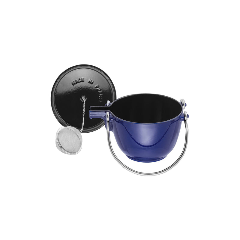 STAUB Specialities 1.1 L Tea Pot, Dark-Blue