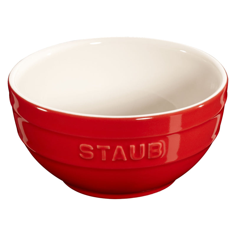 STAUB Ceramique 12 Cm Ceramic Round Bowl, Cherry