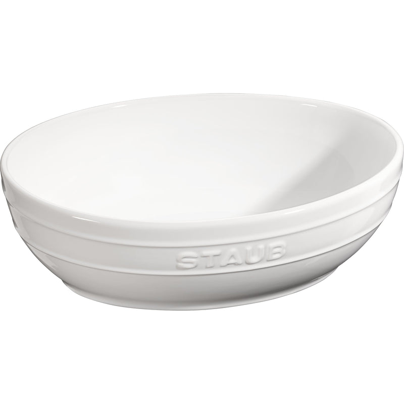 STAUB Ceramic Oval Multibowl Set White