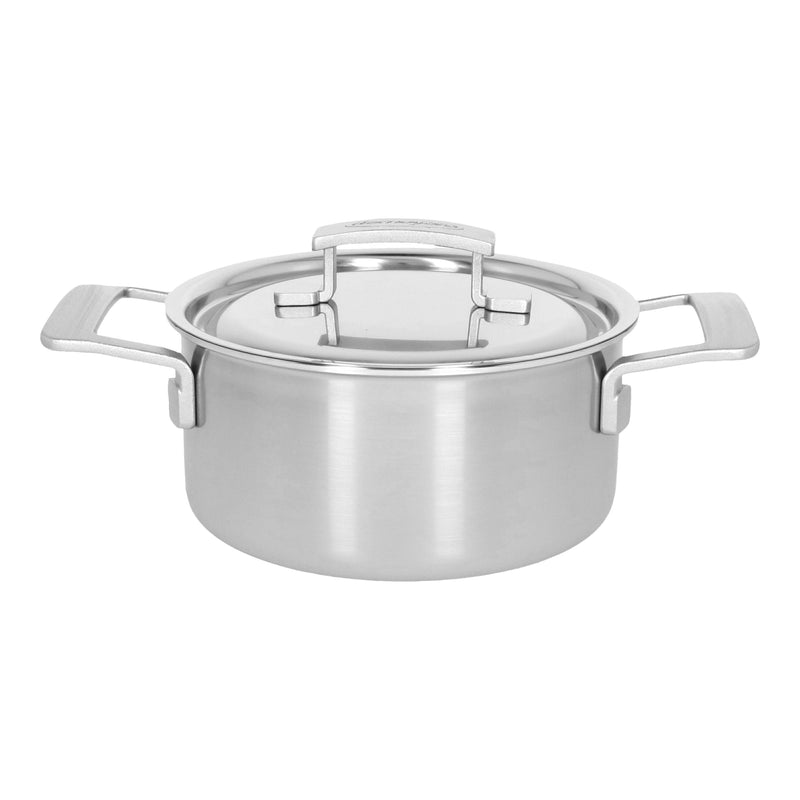 DEMEYERE Industry 5 2.2 L 18/10 Stainless Steel Stew Pot With Lid