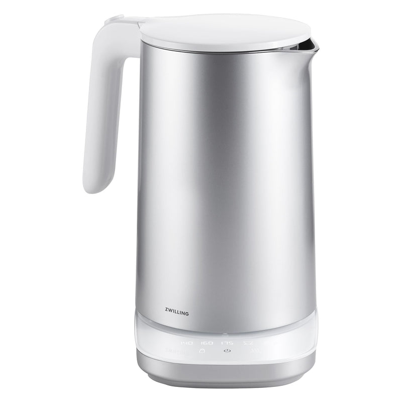 Zwilling Enfinigy Cool Touch Electric Pro Kettle - Silver/White