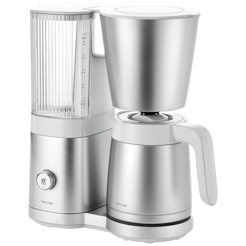 ZWILLING Enfinigy Thermal Carafe Drip Coffee Maker Silver