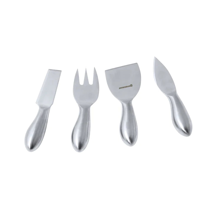 Cheese Knife Set  4-Piece Stainless Steel Petite