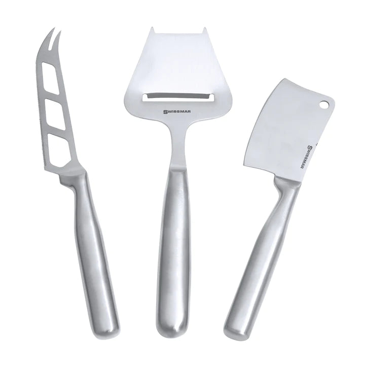 Cheese Knife Set 3-Piece Stainless Steel
