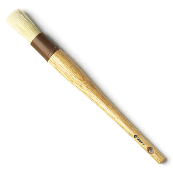 Browne 1-in. Boar Hair Round Sealed Pastry Brush
