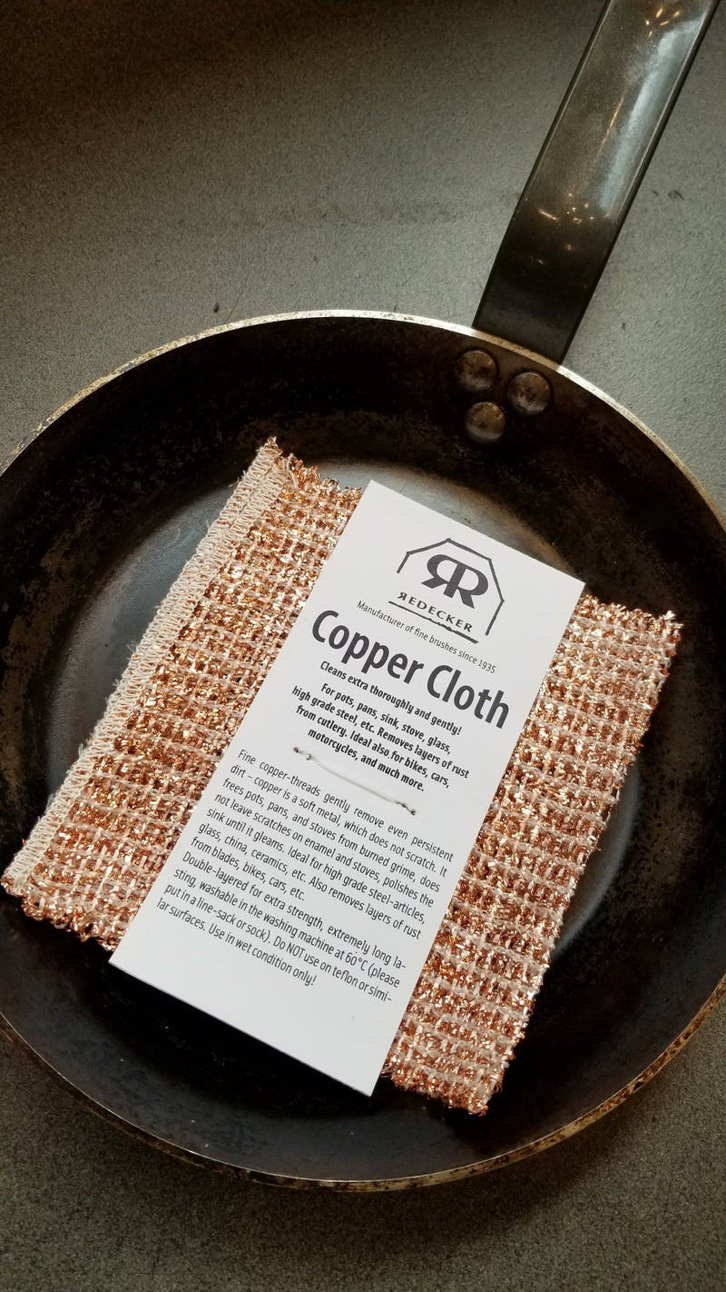 Redecker Copper Cleaning Cloth 2/ST