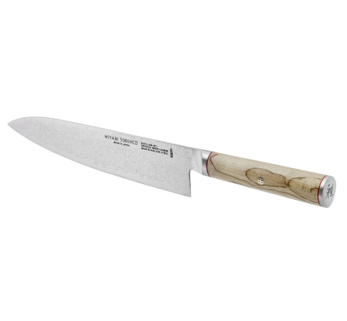 Miyabi 5000 MCD 8" Birchwood Gyutoh / Chef's Knife