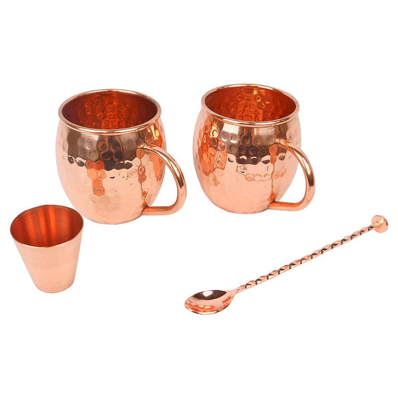 Moscow Mule Mug - set of 2 with accessories