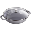 Staub wok with lid   30cm 4.4 qt. / 4.2 L