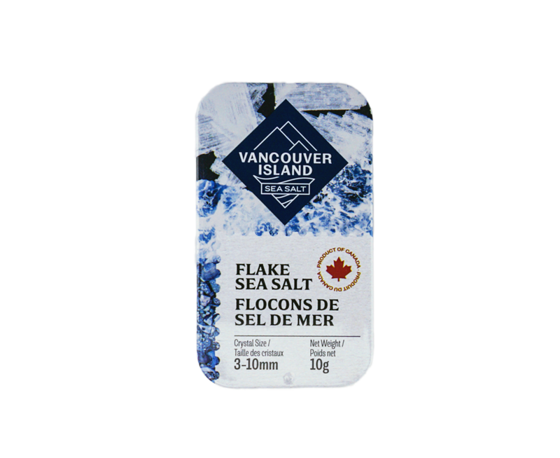 Vancouver Island Salt Co Flake Sea Salt Travel Tin (10g)
