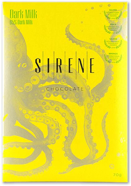 Sirene Bean to Bar Chocolate 65% Dark Milk Madagascar/Guatemala 60g