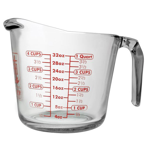 Anchor Glass Measuring Cup