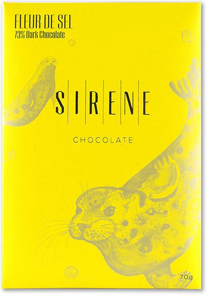 Sirene Bean to Bar Chocolate Fleur de Sel 60g